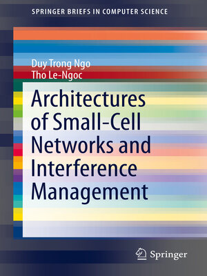 cover image of Architectures of Small-Cell Networks and Interference Management